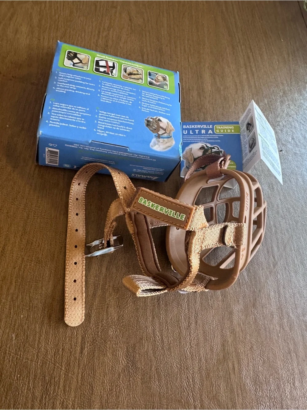 Baskerville Ultra Dog Muzzle in Tan
